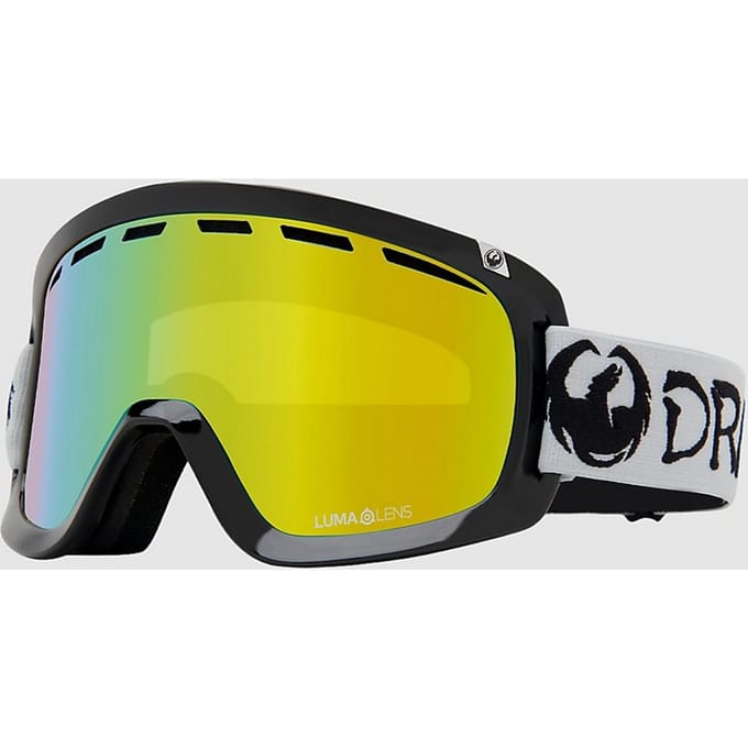 Dragon Alliance D1 OTG Skibril - Classic Grey/Gold Ionized & Light Rose