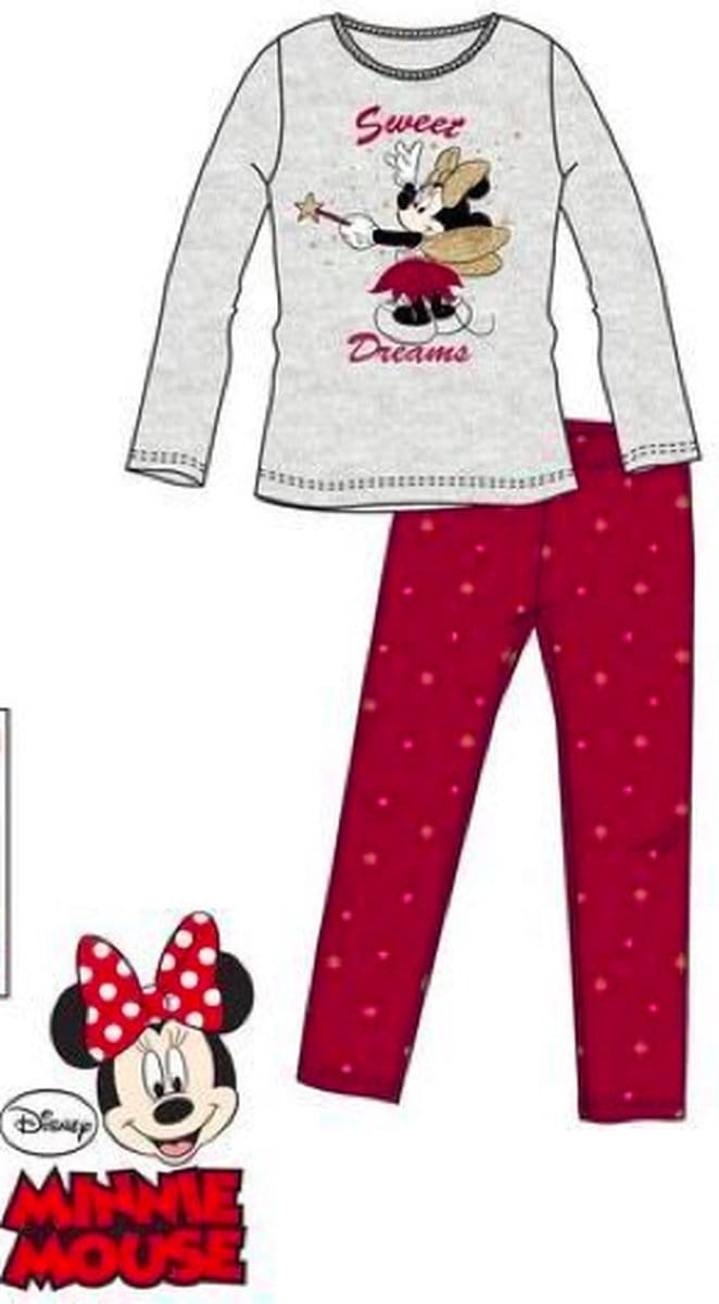 Minnie Mouse pyjama Maat 128 / 8 jaar