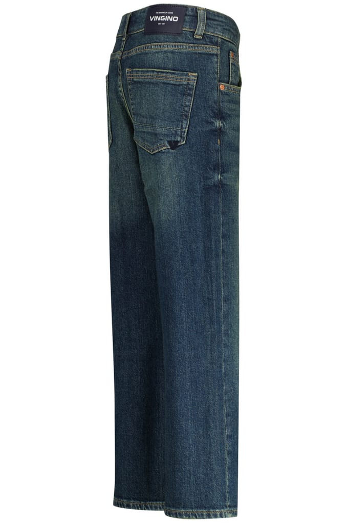 Vingino Boys Geraldo Jeans Blue Vintage Maat: 2 | Spijkerbroeken Outlet | kids | Blauw