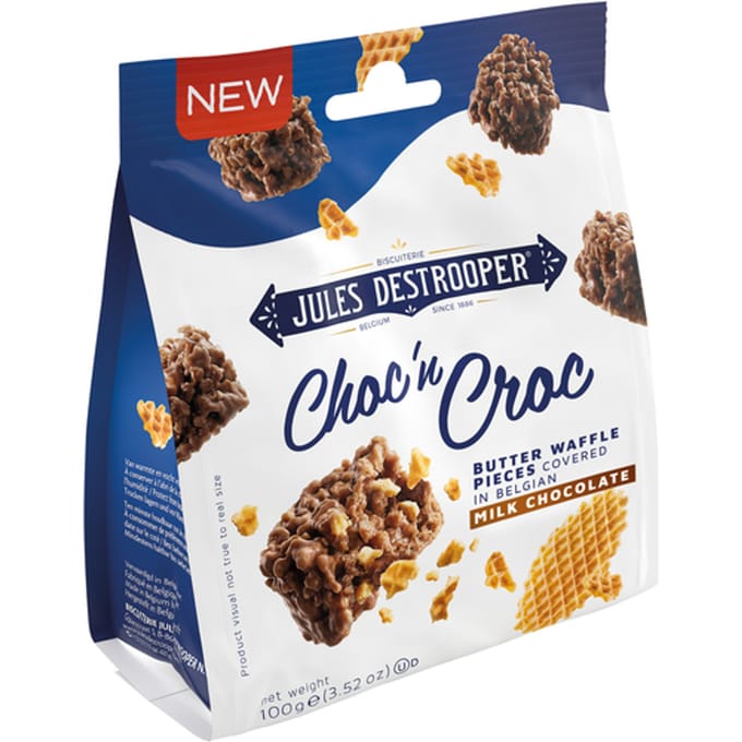 Koekjes Jules Destrooper Choc 'n Croc Parijse wafels