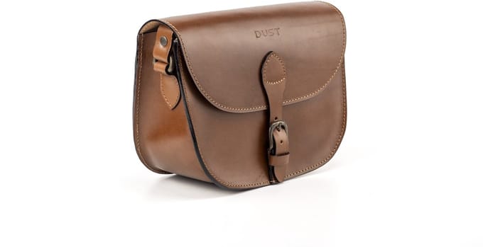 Leather Crossbody Bag Brown Princeton Collection