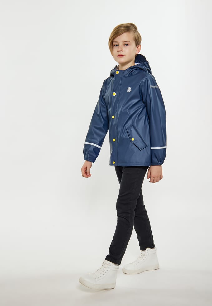 Schmuddelwedda Mackintosh jongens (kinderen) marine