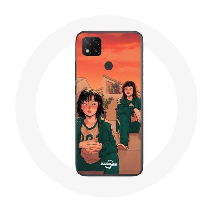 Coque Xiaomi Redmi 9C Squid Game Kang Sae Byeok Numéro 067 Et Ji Yeong Numéro 240