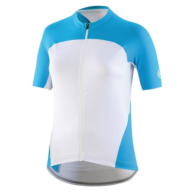 Bicycle Line Dames Karol Volledige Rits Korte Mouwen Trui (Turquoise)