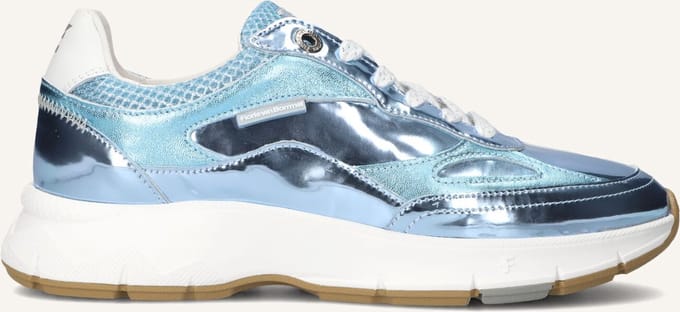 Floris Van Bommel Sfw-10101 Sneakers - Leer - Dames - Blauw - Maat 36