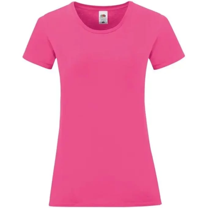 T-shirt dames Fruit of the Loom Iconic 150 T