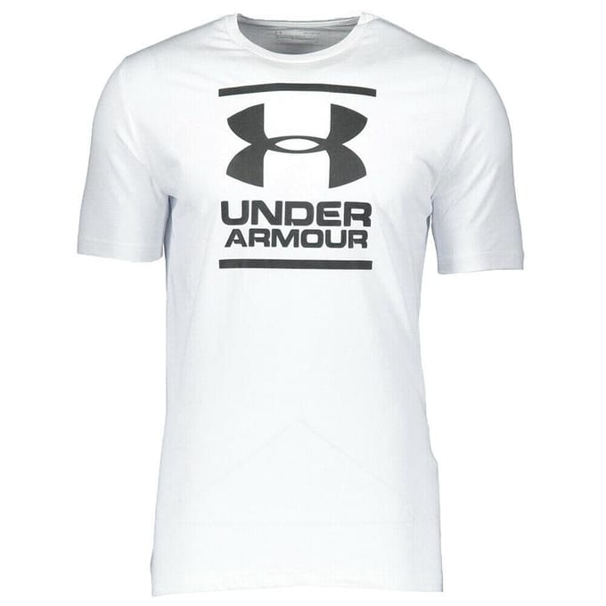 Under Armour Heren UA GL Foundation Korte Mouw T-shirt Wit