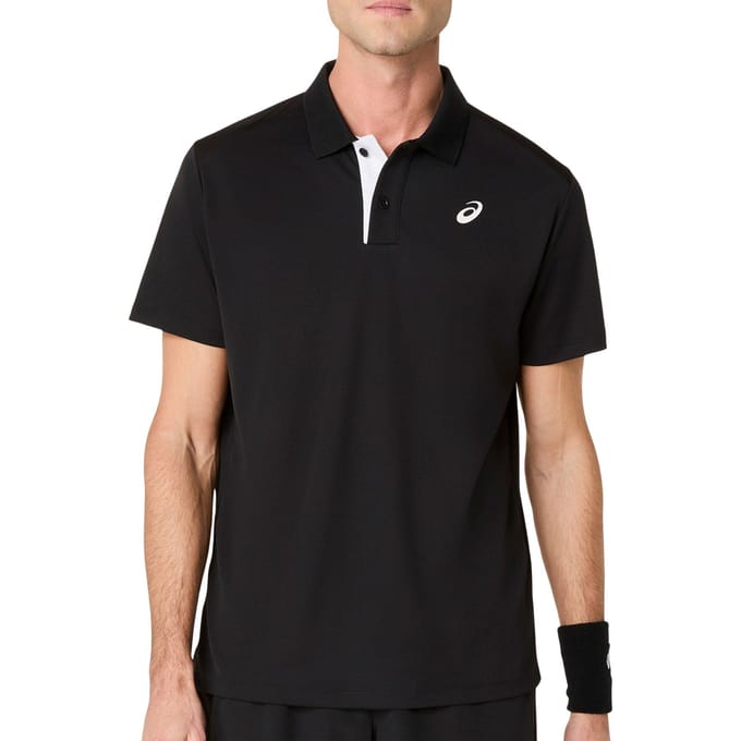 Asics Court Polo Performance Black, M