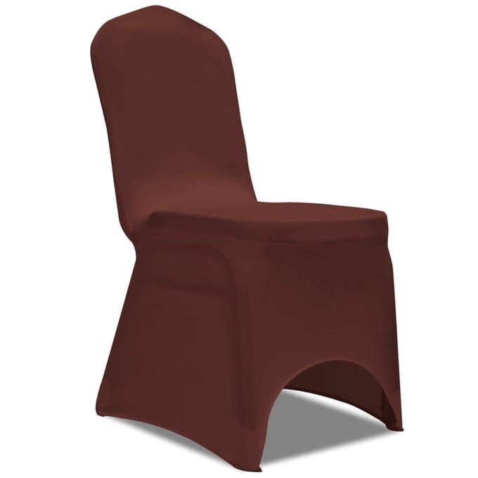 vidaXL - Stoelhoes - stretch - 6 - st - bruin