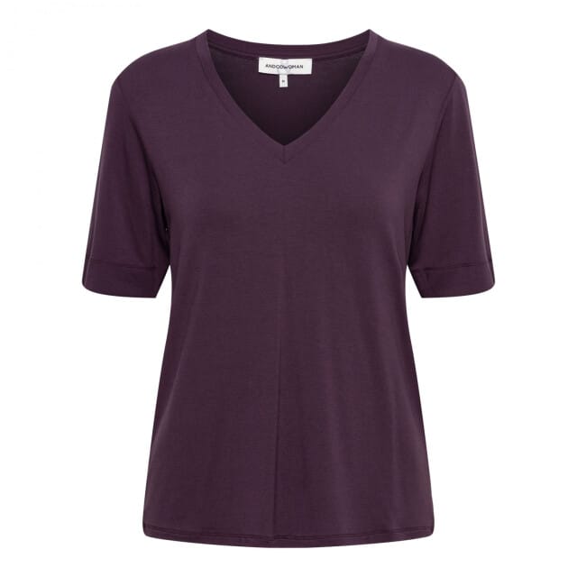 &Co Woman &co women top veronica bordeaux