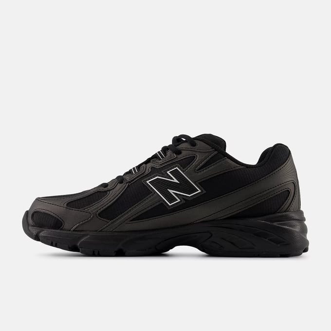 New Balance 740 - Sneakers - Unisex - Black Silver Metallic
