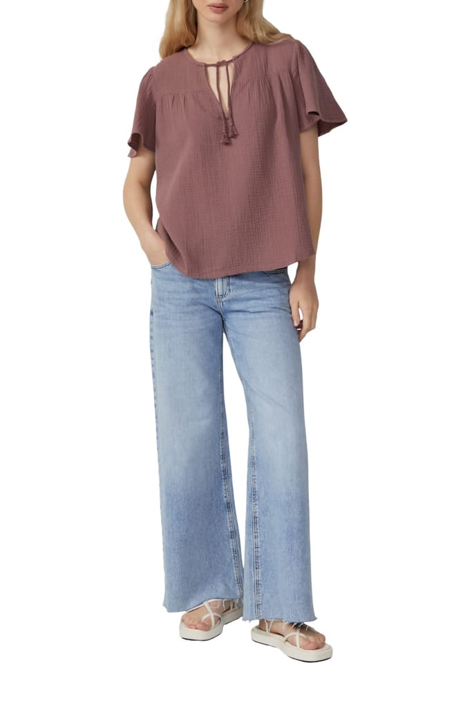s.Oliver -qs Blouses Lilac/pink Taglia: 34 | Pantaloni Outlet | Donna | Viola