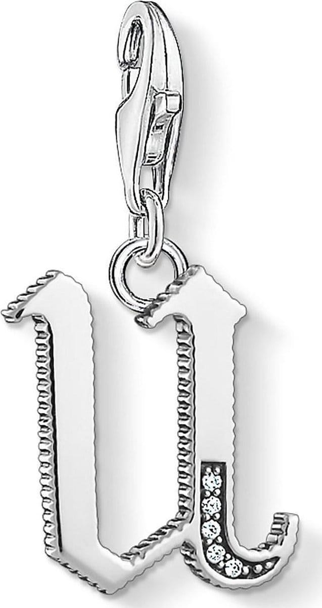Thomas Sabo Charm Club Hanger  (Letter U) - Zilver