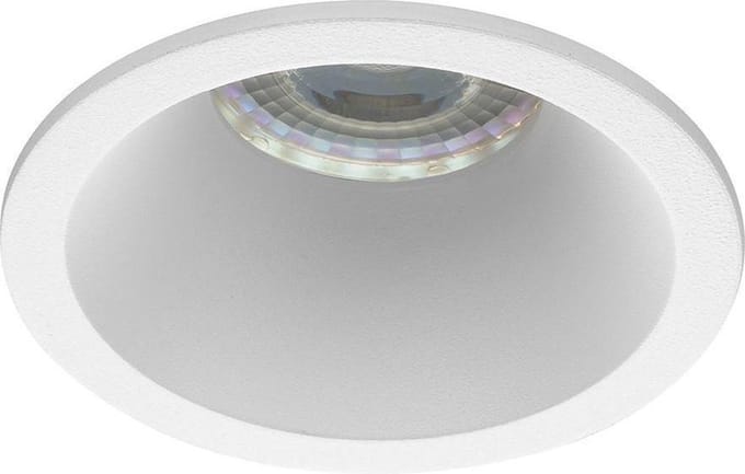 Noxion Inbouw Spot D-round MR16 Wit | Zaagmaat 70mm - GU10 Fitting.