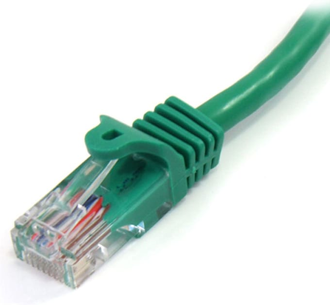 StarTech.com 5m Green Cat5e / Cat 5 Snagless Ethernet Patch Cable 5 m - network cable - 5 m - green - Groen - 5m