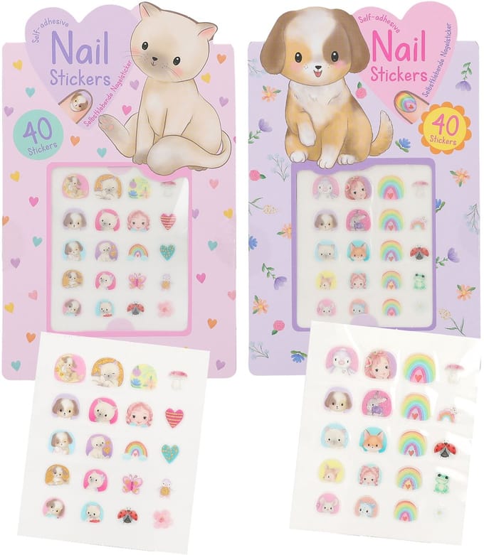 Depesche - Princess Mimi nagelstickers dieren - 1 set