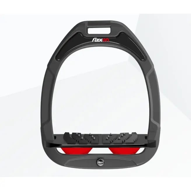 Ultra Grip Inclinatie Beugels Antraciet/Zwart/Rood Flex-On Green Composite