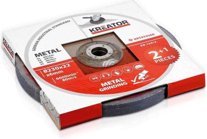Kreator KRT070360 Afbraamschijf, Metaal D230 mm 2+1