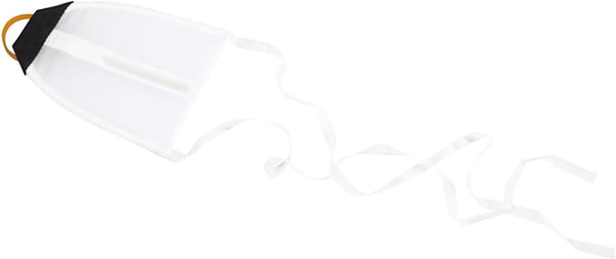 Creativ Company vlieger speelgoed wit - nylon vlieger voor kinderen.