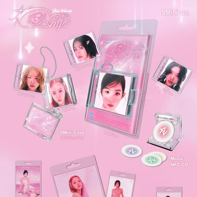 [Smini versie] Red Velvet - Cosmic Album Random 2ea pink
