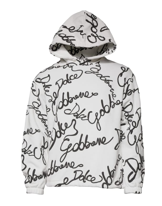 Handtekening Print Hoodie
