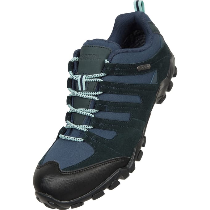Mountain Warehouse Dames/Dames Belfour Suede Waterdichte Wandelschoenen (Marine)