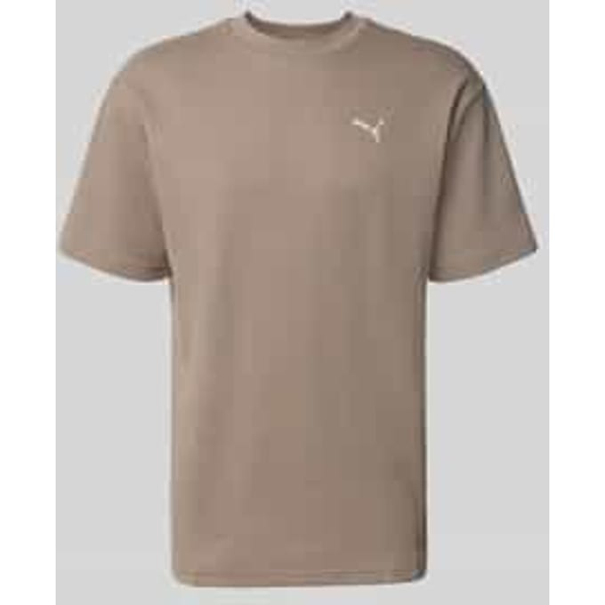 relaxed fit t-shirt van pure katoen model 'ESS ELEVATED'
