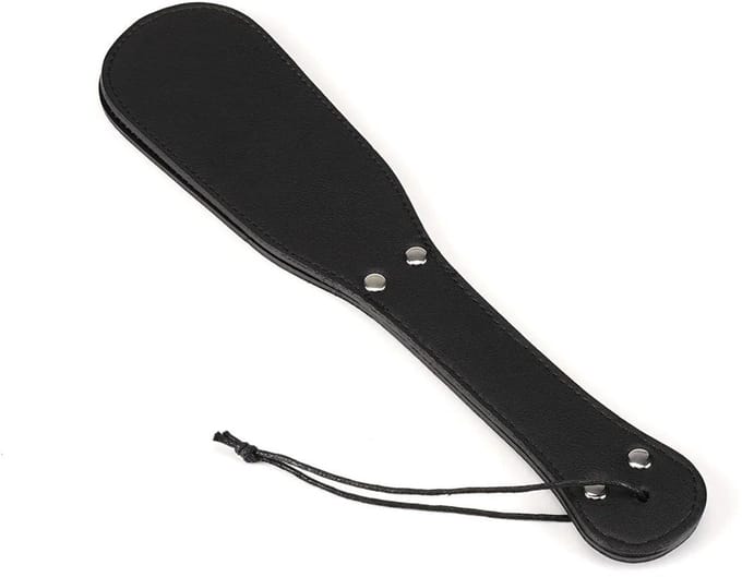 Liebe Seele - Black Bond - Bonded Leren Paddle - Eco-vriendelijk - Zwart