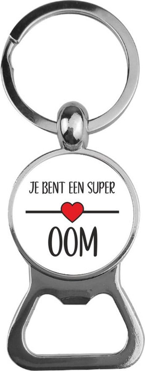 Bieropener Glas - Je Bent Een Super Oom