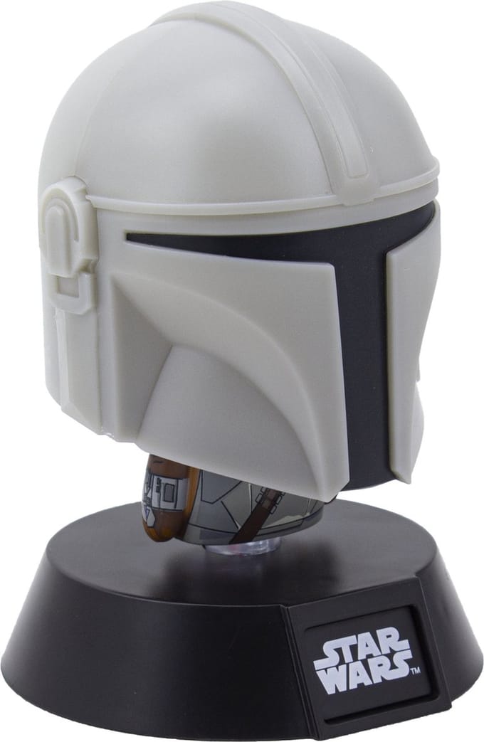Paladone Products Star Wars - The Mandalorian Icon Light Helmet Tafellamp - Multicolours