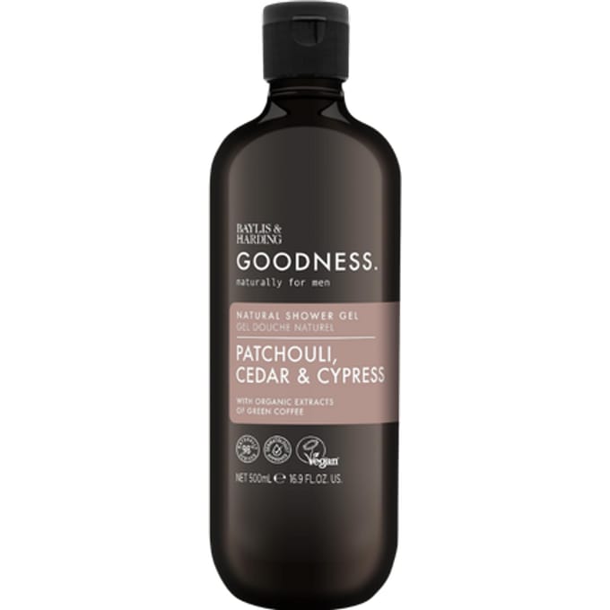 Baylis & Harding Baylis &amp; Harding Goodness Patchouli, Cedar and Cypress Body Wash 500 ml