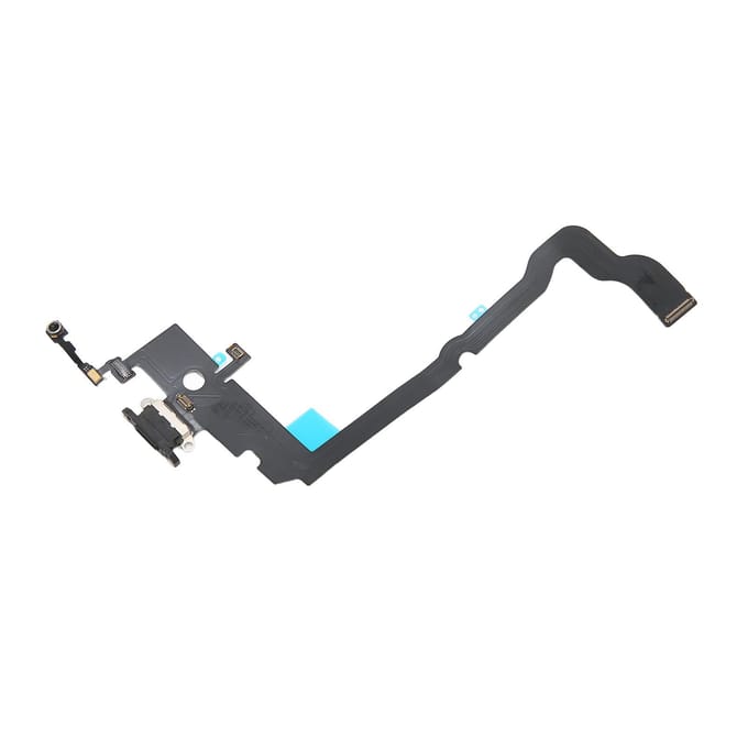 Câble flexible de chargement USB pour iPhone XS Max, noir gray