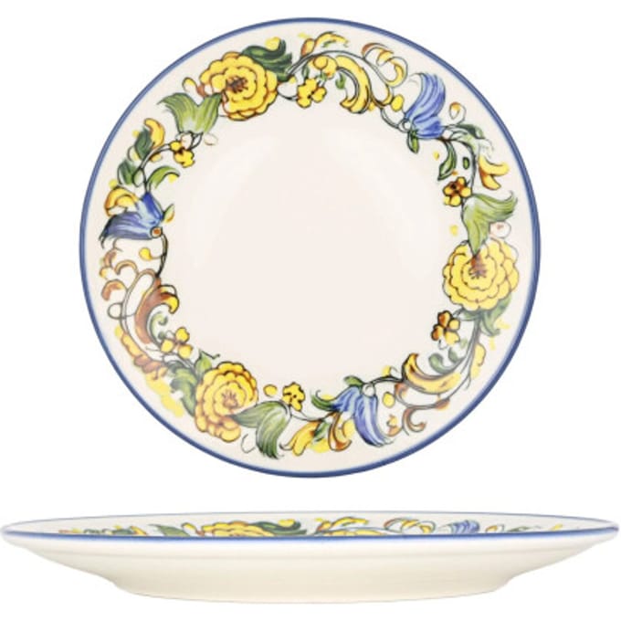 Bonna Dinerbord - Albufera - Porselein - 27 cm - set van 6