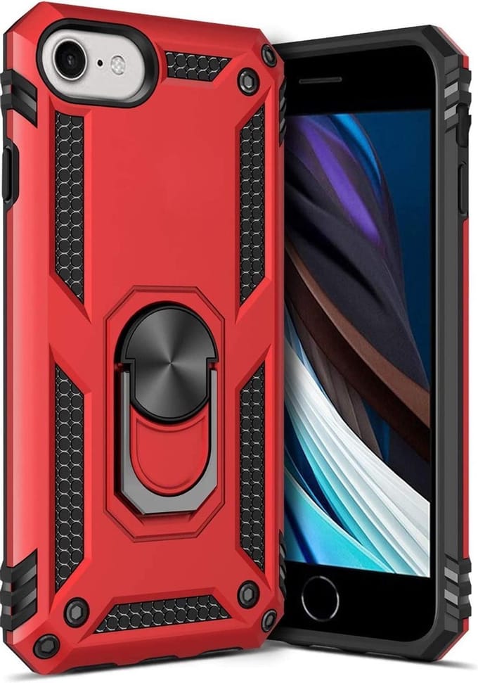 ZKl Telecom Telefoonhoesje - Back Cover - Geschikt Voor Apple IPhone 7 - Rood