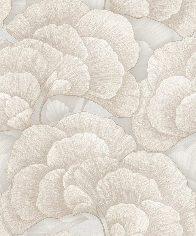 Dutch Wallcoverings - Vliesbehang - Renaissance - Blossom Silver/grey - RE521013