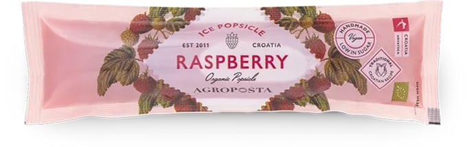 Agroposta - Ice Popsicles Framboos BIO / ijsjes - 50 sachets