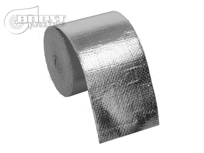 10 m hittebeschermingstape - zilver - 50 mm breed