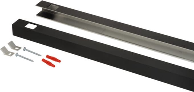 set ophangprofielen voor spiegels tot 17,5kg