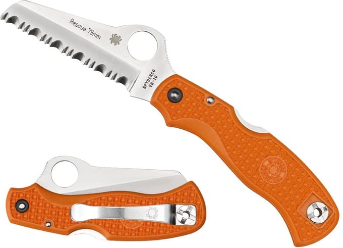 Spyderco Zakmes Rescue Orange VG-10 SE