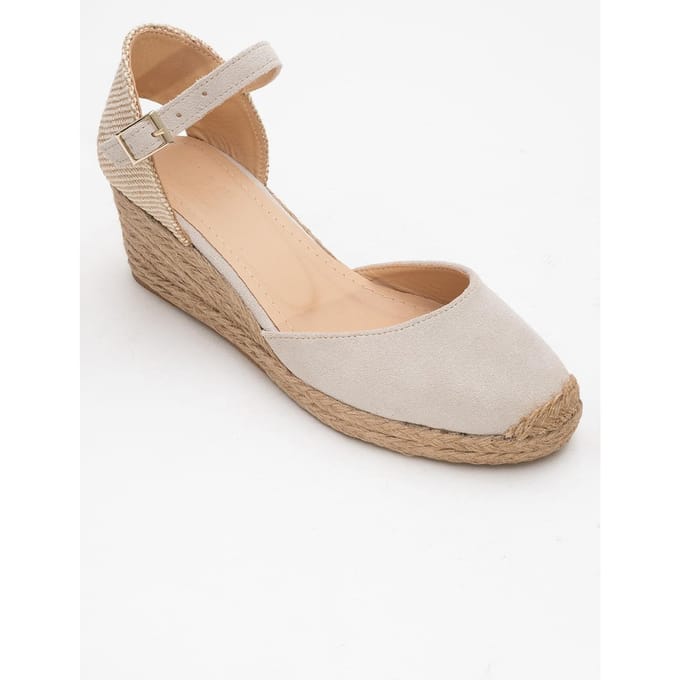 Aldea Leren Platform Espadrille (Dames)