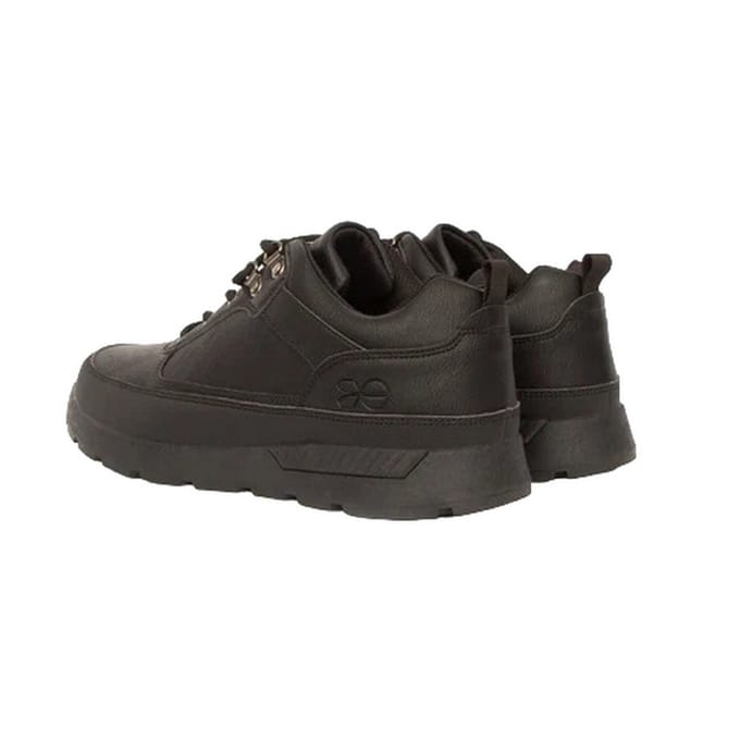 Crosshatch Heren Banbury Leren Laarzen (Zwart)
