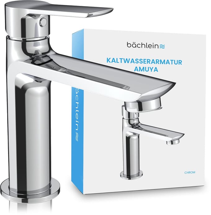 Bächlein koudwaterkraan Amuya chroom