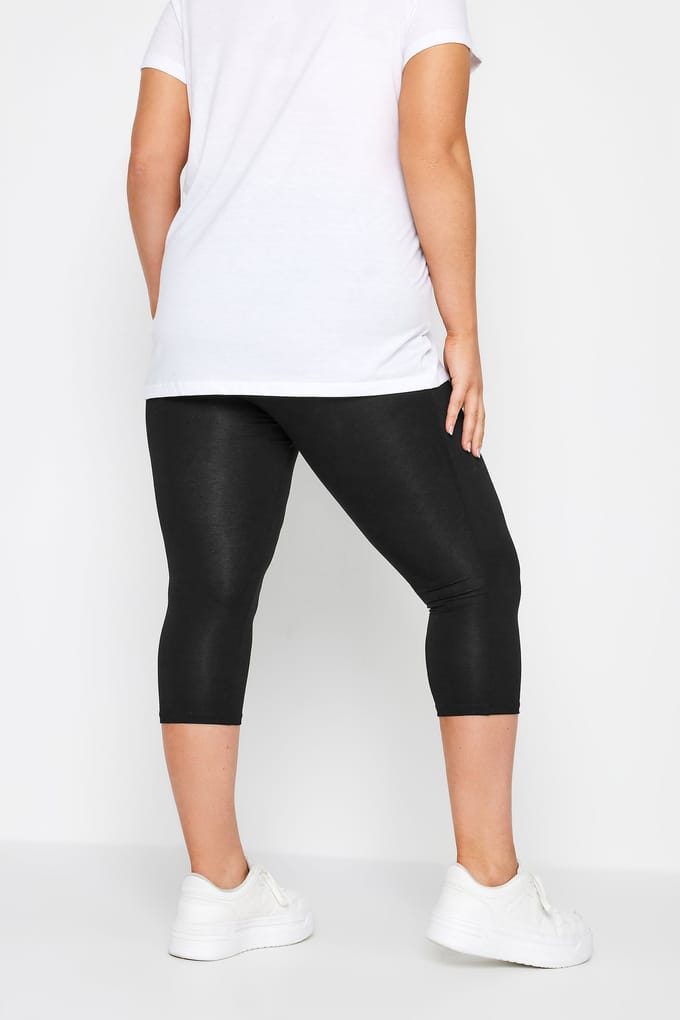 Yours Corrigerende Driekwart Legging In Zwartsize 42
