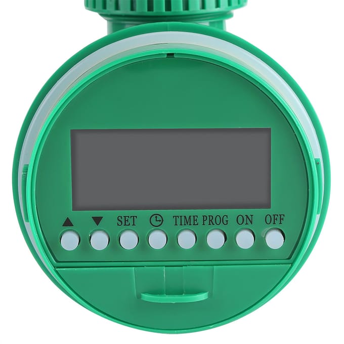 25m Plant Zelfbewaterende Tuinslang DIY Micro Druppelirrigatiesysteem met Timer Kits black