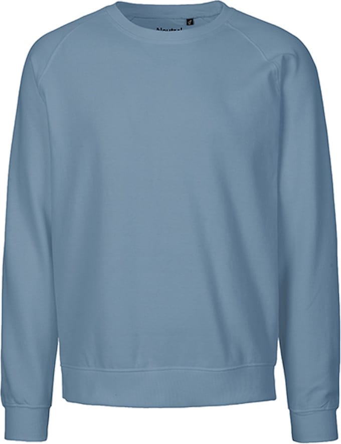 Neutral - Unisex Sweatshirt - Dusty Indigo - 100% Biologisch Katoen maat M