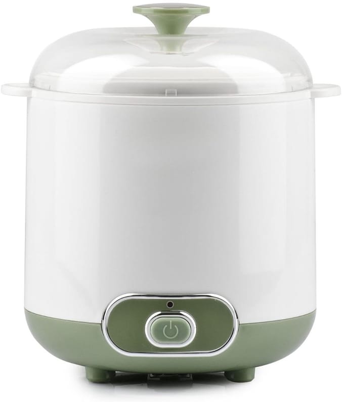 Florixa® Yoghurtmaker - Citruspers - Ijsmachine - Wit/Groen - 19cm x 17cm x 22cm