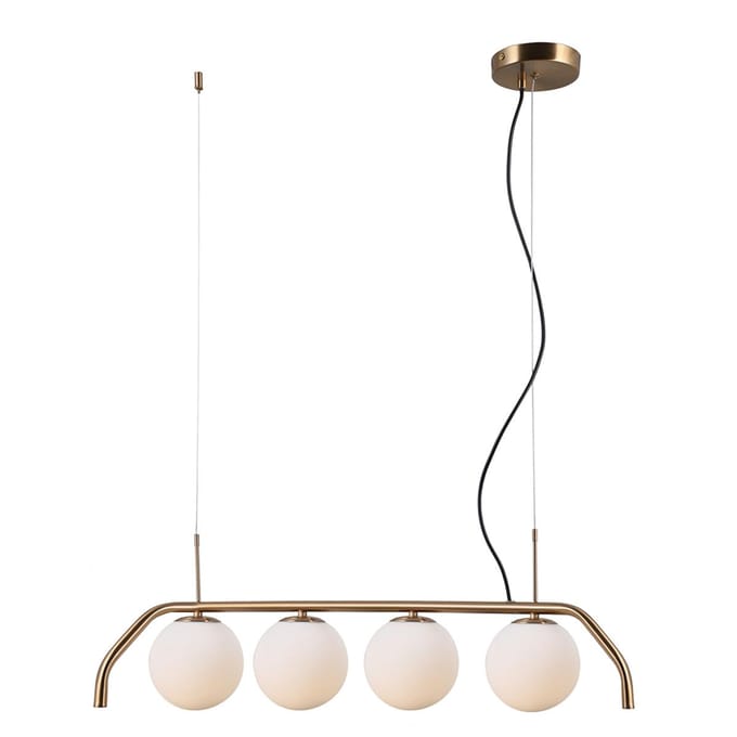 Moderne Hanglamp CARIMI LED 4xG9 Messing - Stijlvol en Elegant