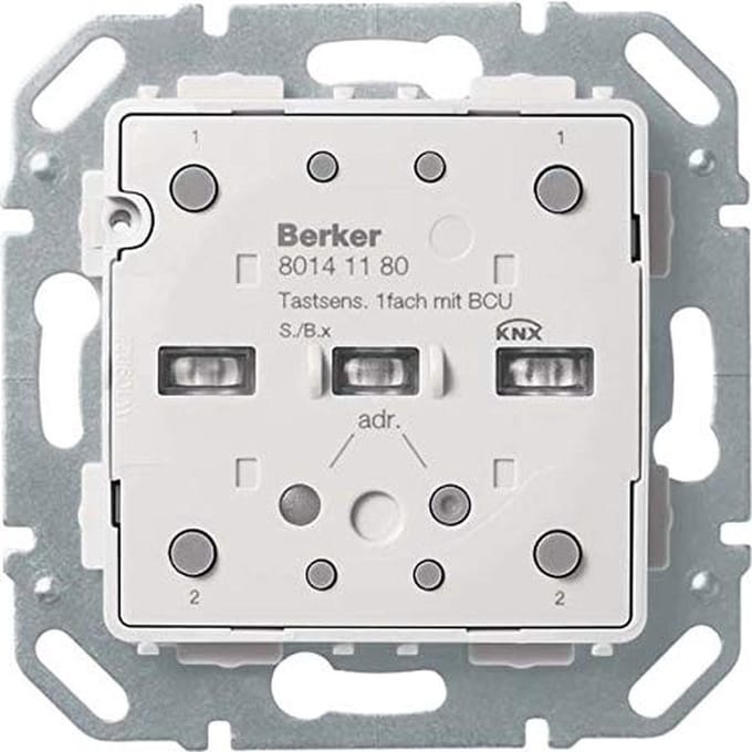 80141180 - Pushbutton switch - Gray - Metal,Plastic - IP20 - 21 - 32 V - 3.2 cm