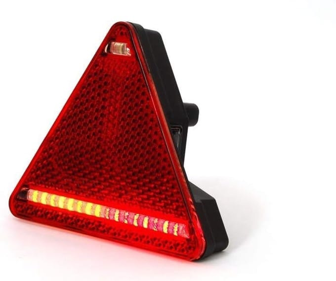 Achterlicht Vrachtwagen - Aanhanger Lamp - Voertuig Verlichting - Universele Spanning - Rood