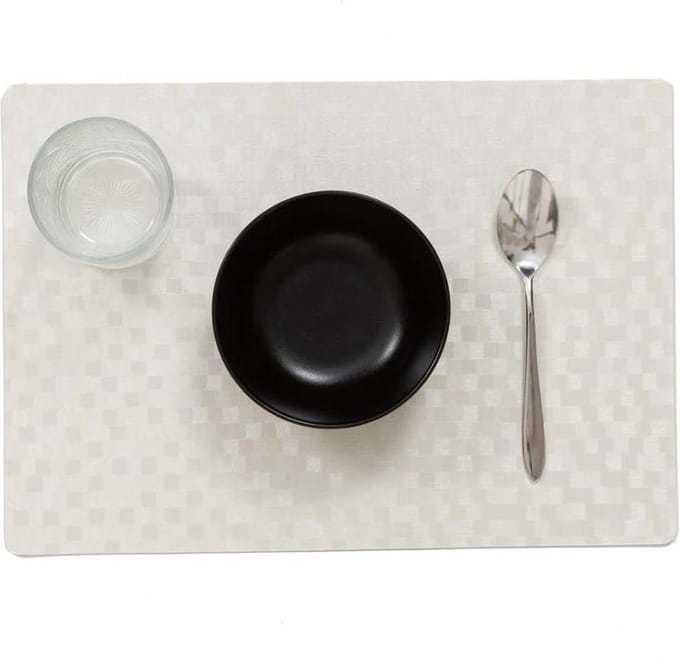 Placemats Dijon wit
